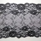 Nylon Lace Lace Bulk Nylon Spandex Wide Elastic Black Lace Trim