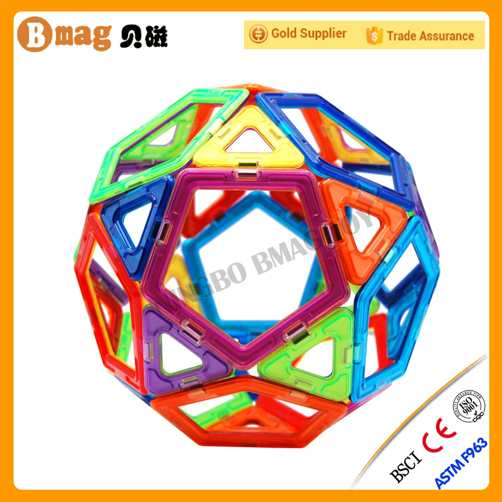 Welcome OEM DIY New World Fashion magnetic tiles 100 pieces