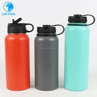 Free Sample Customized Logo Double Wall Insulated Water Bottle 750ml Stainless Steel Water Bottle