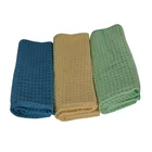 absorbent soft household car care microfiber fabric waffle cloth