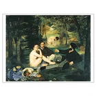 Nude canvas painting Huge Wall Mural Art Print Poster Myriart canvas art prints Dejeuner Sur L Herbe 1863 By Edouard Manet