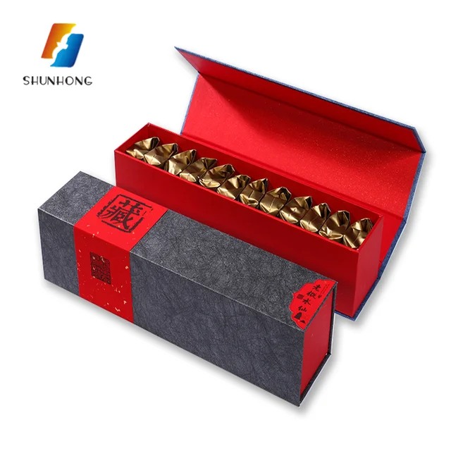 book shaped packaging gift cardboard paper tea bags storage box