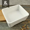 Wholesale custom printed melamine bowl modern square dinnerware