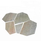 Grey Slate Random Size Outdoor Flooring Wall Cladding Crazy Paving Stone