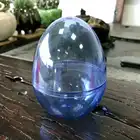 Custom acrylic clear egg shape jewelry gift boxes