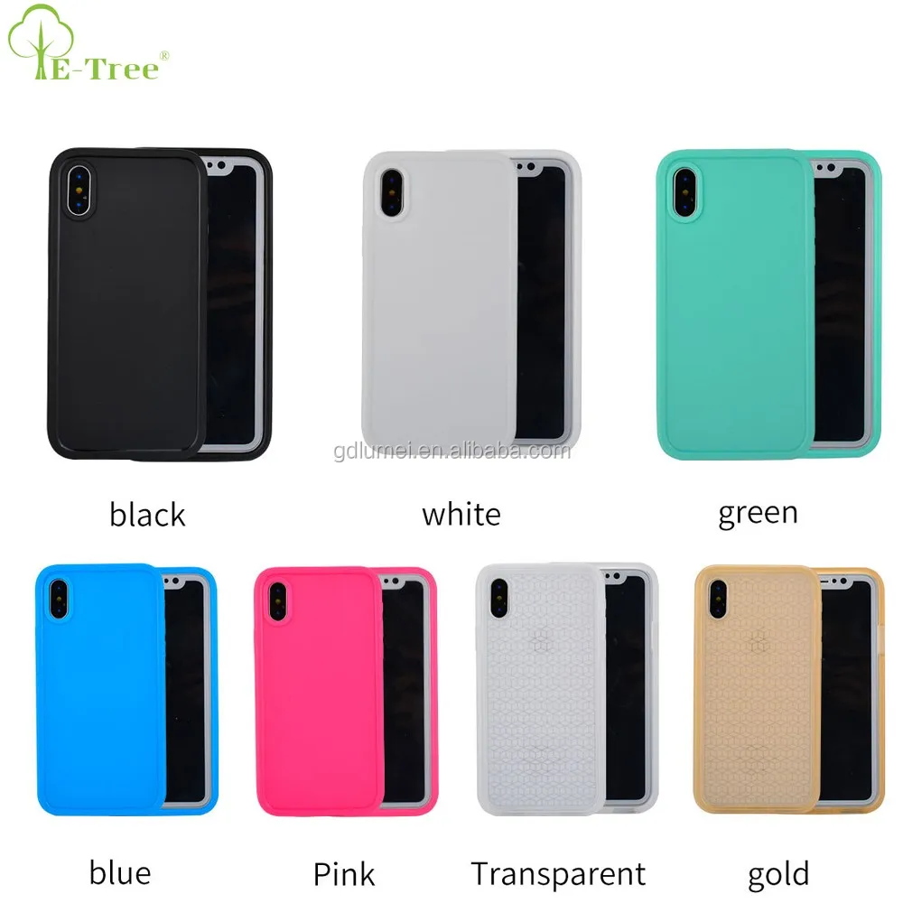 ultra thin 360 full cover soft rubber silicone waterproof phone