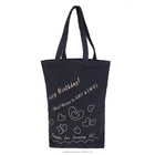 Reusable cotton canvas tote bag wholesale shopping bags unique design grocery eco cotton and canvas bag