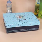 fancy colored packaging design gift cardboard doll boxes