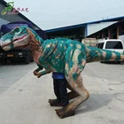 KAWAH hot sale realistic robotic raptor dinosaur suit walking with dinosaur costume