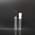 Glass Sample Glassglassglassglass Refillable 1ml 1.5ml 2ml 3ml Glass Perfume Tester Sample Spray Bottle