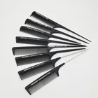 Professional Heat Resistance Plastic Handle Hair Salon Carbon Fiber Combs