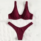 2019 New Arrival Stripe Bra Type Sexy Woman Bikini For Women Swimwear