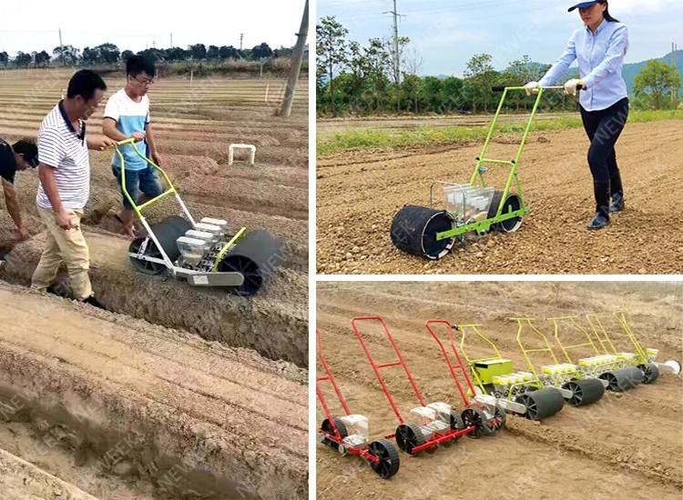 NEWEEK carrot strawberry spinach seed planter manual seeder machine
