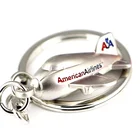 Aeroplane Key Chain Fashion American Civil Aviation Aircrafts Airlines Air Plane