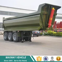 3 Axles 60Tons Sand Stone Coal