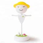 LED scarecrow shape night lights cartoon gift for kids with touch sensor