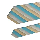 Custom Design Draft in Advance 100% Silk Jacquard Woven Fabric New Stripe Fashion Mens Neck Ties Silk