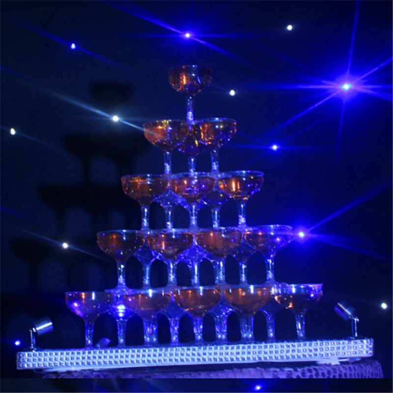 Elegant Acrylic Champagne Tower Display Stand Buy Acrylic Display