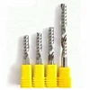 Single Flute Solid Carbide End Mills One Flute Spiral End Mill Cutter CNC Bits for Wood Acrylic Cutting