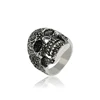 r-35 xuping for jewelers, unisex skull jewelry, skull head biker skull ring