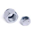 Hot sale DIN985 Grade 8.8 Zinc Plated Carbon Steel Hex Nylon Lock Nut