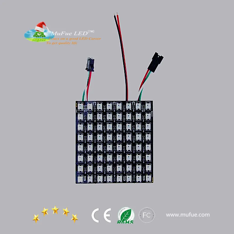addressable ws2812 SK6812 pixel panel 8x8 multi color halo ring display screen-3.jpg