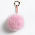 Wholesale Factory Handmade 100% real rabbit fur pom poms fur balls