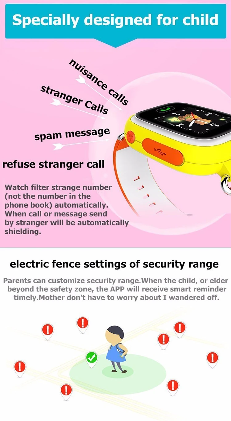 2018 Cheap New Buy Kids TD02 GPS smart watch phone for kids kidizoom smart watch