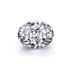 starsgem moissanite High Quality Oval Cut synthetic Loose Moissanite Diamond Stones