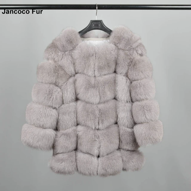 Genuine Thick Fur Coats Women Winter Warm Jackets Ladies Long Overcoat 2018