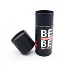 Biodegradable Cardboard Paper Round Tube Gift Box For Tea