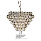 Hot Sale Vintage Lamp Crystal Ball Chandelier for Banquet Hall Decoration Glass Pendent Light