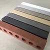 Hollow clay red bricks for building wall construction