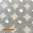 WHOLESALE shining Rhinestones slice longhorn rhinestone iron-on transfer iron-on trimming for t-shirt