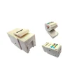 Folding type tooless cat 6 rj45 utp ftp 8p8c network computer keystone jack modular jack slim