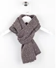 POLYESTER acrylic blended cashmere feel melange color scarf and shawl for women