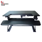 STARSDOVE home office school sit standing table height adjust laptop electric folding computer desk