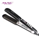 Professional salon ceramic hair straighteners Titanium plate low price With collector bag MCH fever