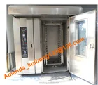 CE approved rotary commercial baking oven price