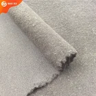 knitted interlock scuba brushed 100% polyester fleece fabric for sportswear