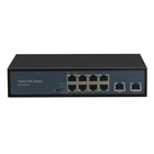 Fast Ethernet Switch Gigabit Ethernet Switch 8 Ports Fast Power Over Ethernet Gigabit PoE Switch For IP Camera