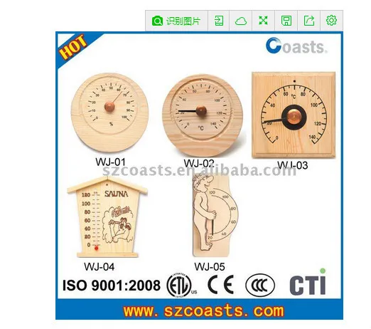 WJ-01 sauna thermometer