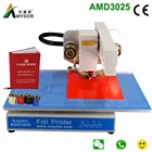 Amydor AMD-3025 digital hot aluminium gold foil stamping printer printing machine for book cover