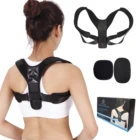 Factory Selling Adjustable Breathable Neoprene Posture Corrector Back Straightener