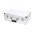 Aluminum Case with customized cut foam/professional hard tool box small size flight tool suitcase