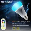 New wifi RGB color flashing led light bulb 8w, rgb color and color temperature dimmable led bulb smart lighting decor