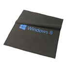 Custom silk logo printed microfiber screen cleaning cloth