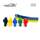 Cable Cable Tie Strap Reusable Back To Back Cable Tie Customized Logo Hook And Loop Strap Band
