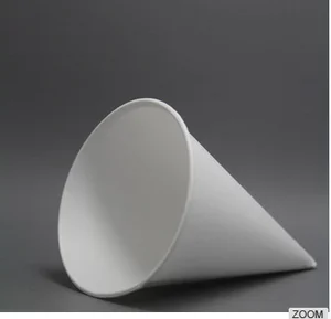 white cone paper cup