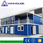 Quick assembly container house light steel structure container house flat pack container house for sale